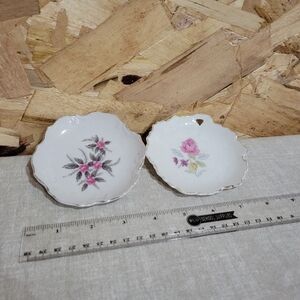 Floral Accent Plates